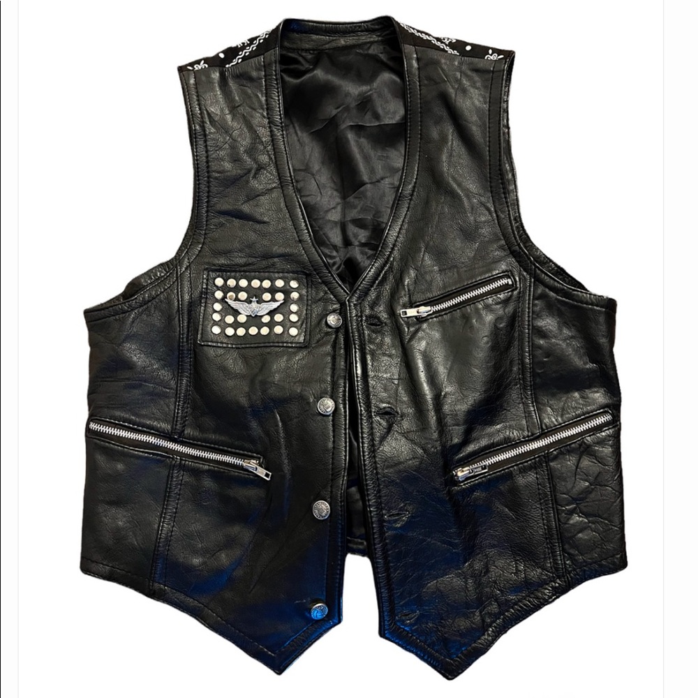 Vintage Leather Vest